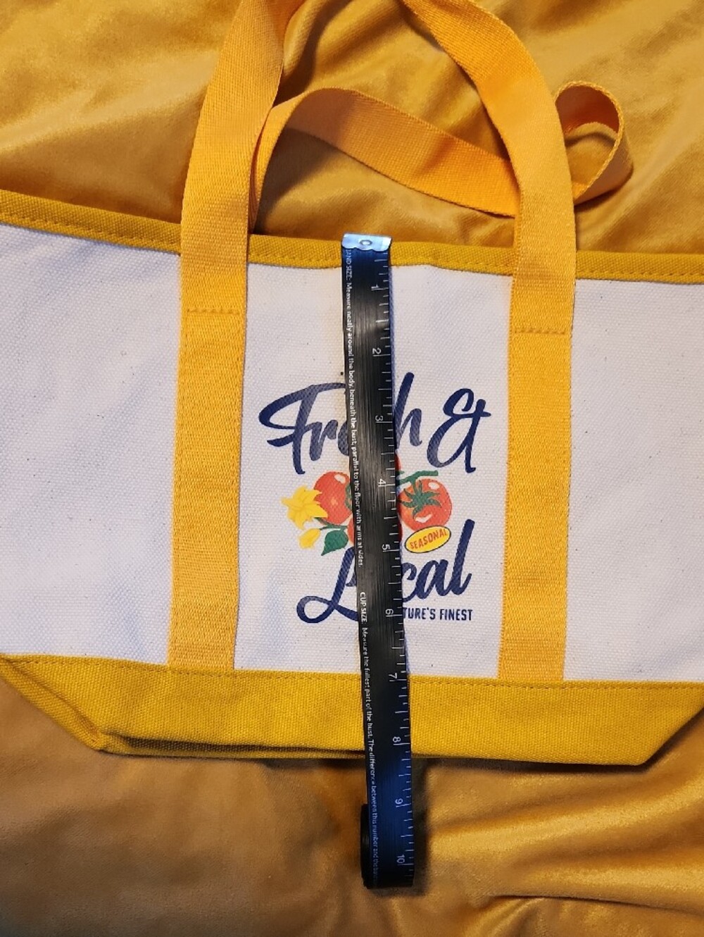 NWOT Old Navy Mini Tote Fresh And Local - Picture 6 of 7